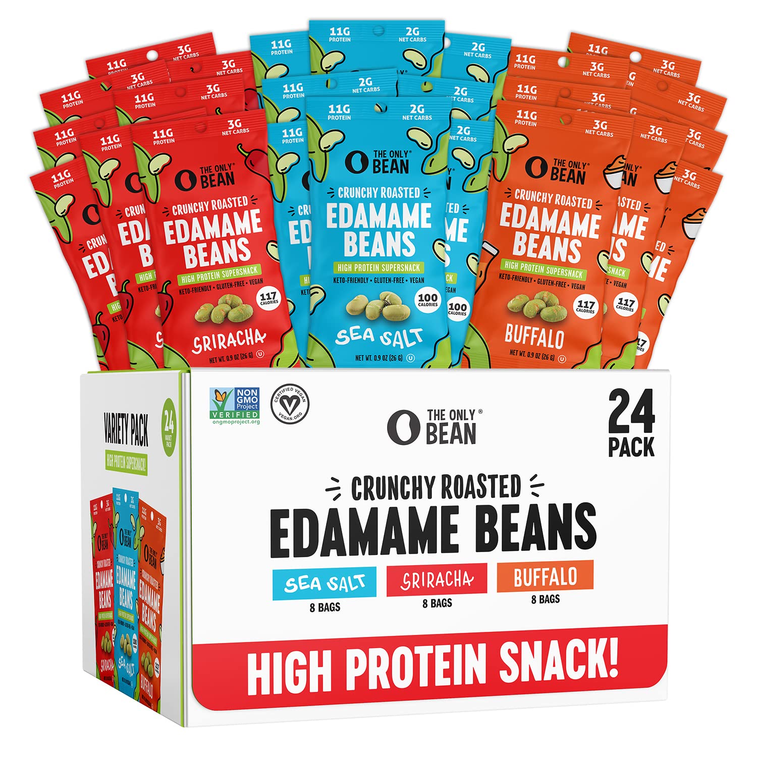 Crunchy Roasted Edamame Light Keto Diet