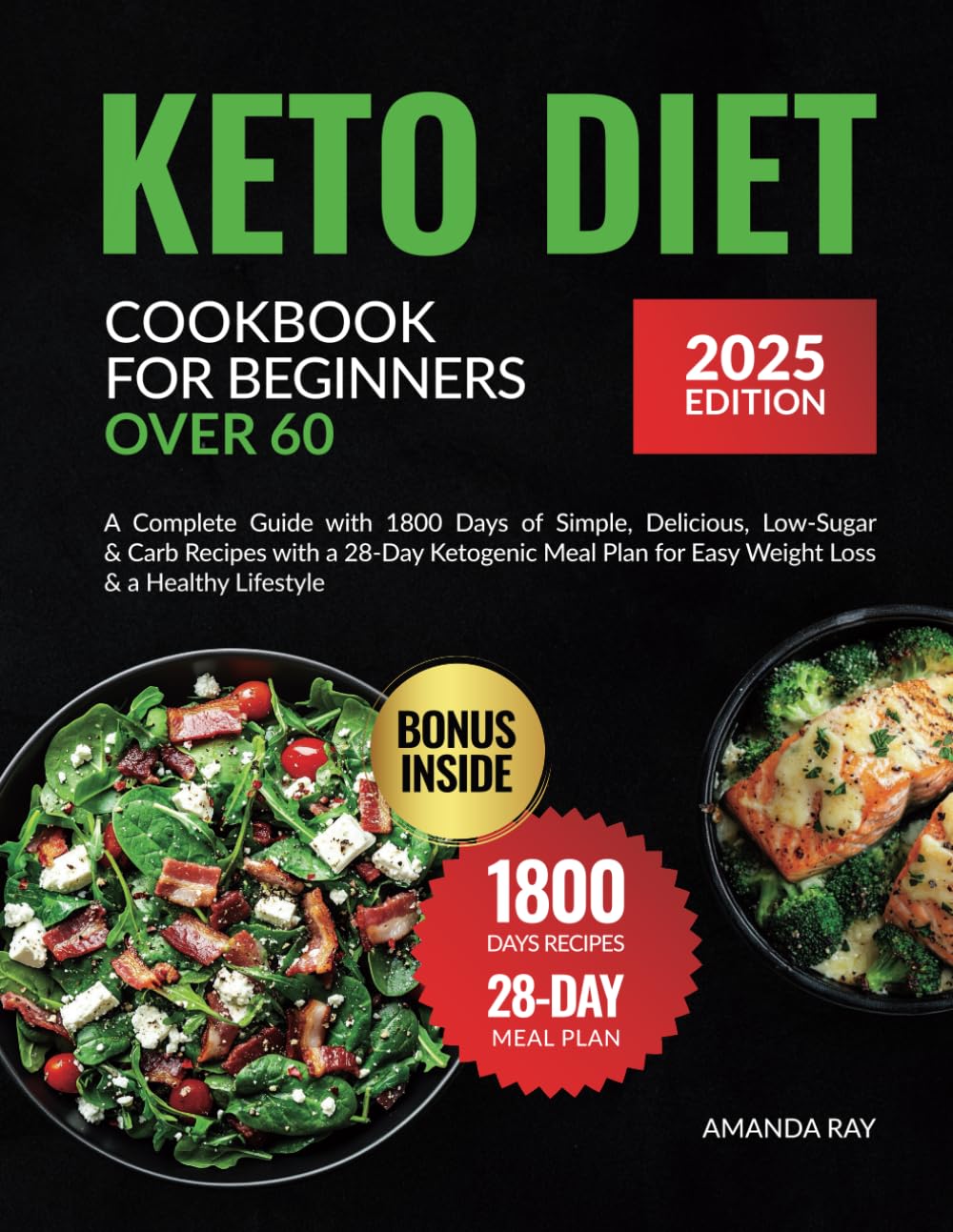 Keto Diet Cookbook for Beginners Over 60
