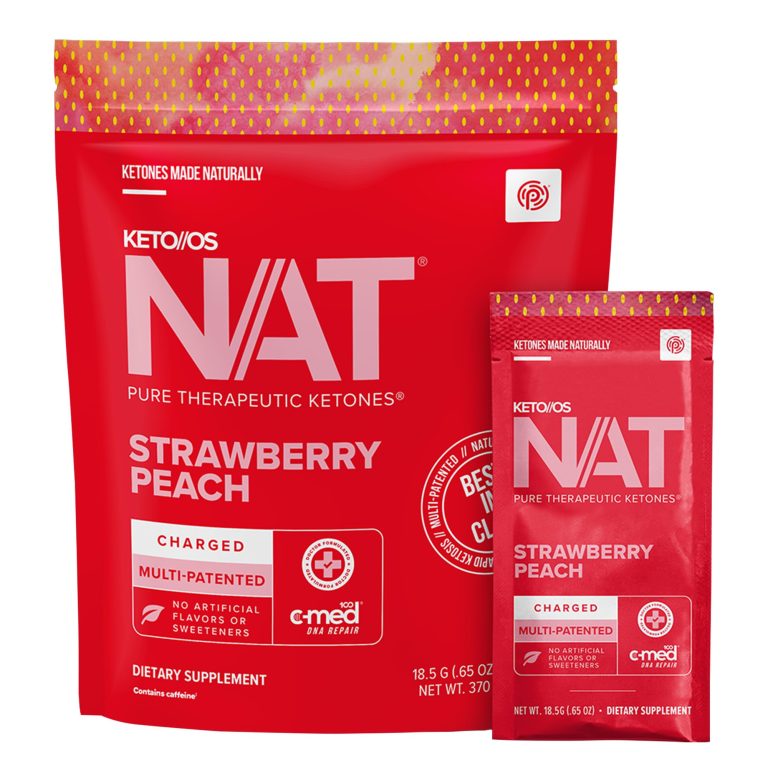 Keto//OS NAT® Strawberry Peach