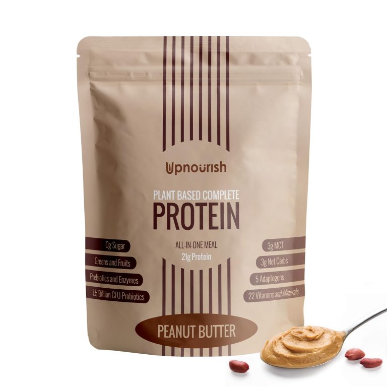 UpNourish Peanut Butter Vegan Protein Powder