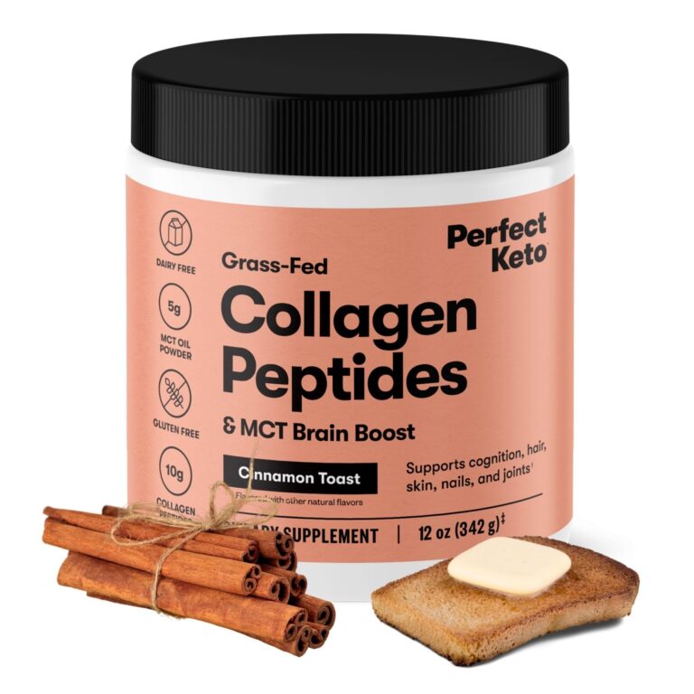 Perfect Keto Collagen Peptides Protein Powder