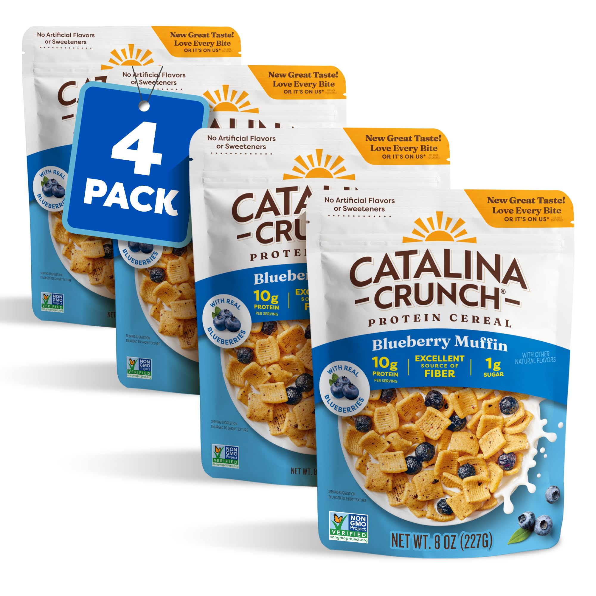 Catalina Crunch Blueberry Muffin Protein Cereal