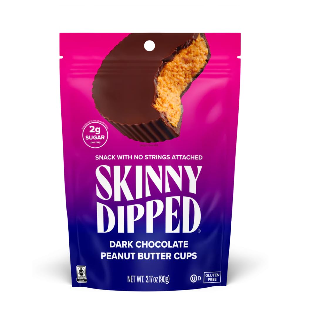 SkinnyDipped Dark Chocolate Peanut Butter Cups