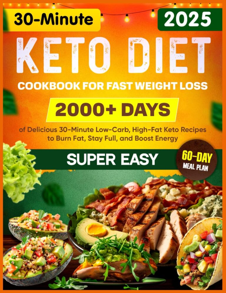Super Easy Keto Diet Cookbook for Fast Weight Loss