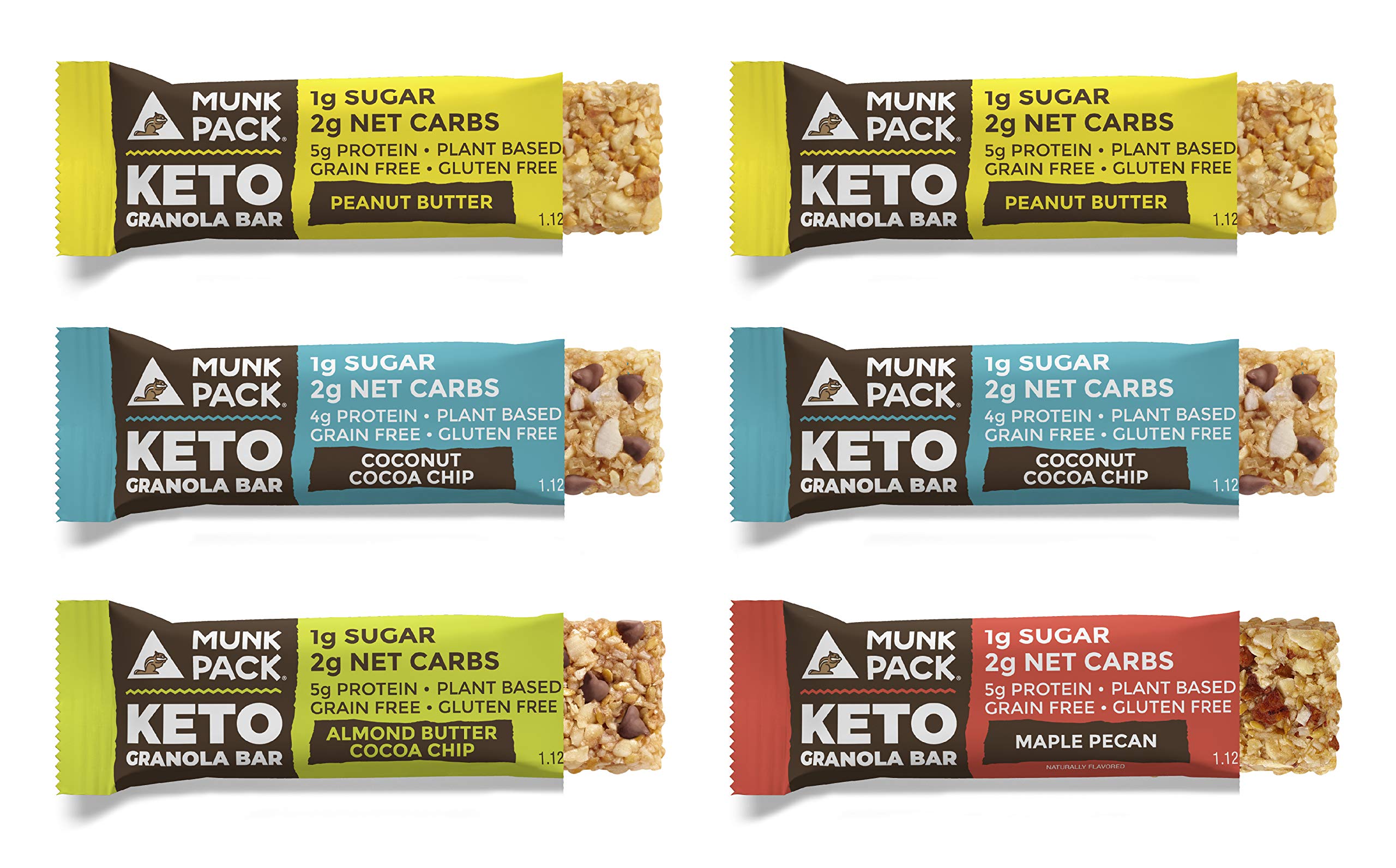 Munk Pack Keto Granola Bar Coconut Cocoa Chip