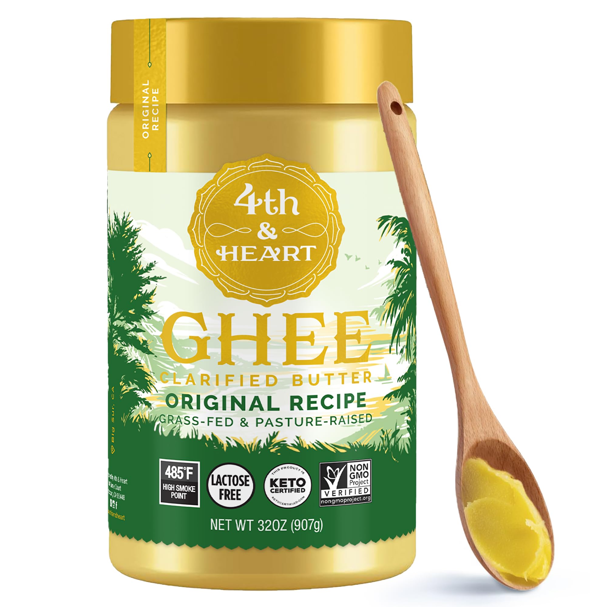4th & Heart Original Grass-Fed Ghee