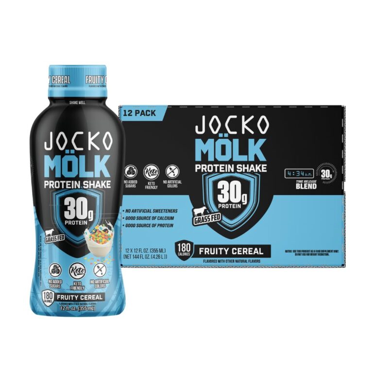 Jocko Mölk Grass Fed Protein Shakes Chocolate