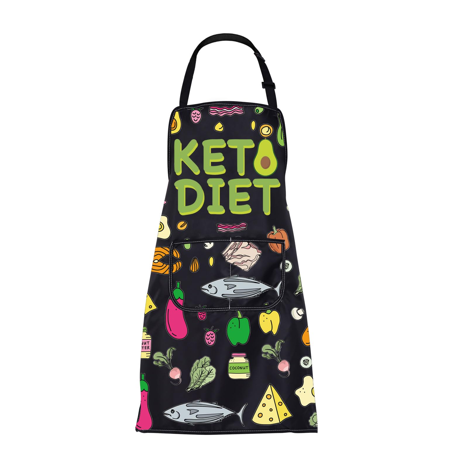 FUSTMW Keto Diet Gifts Apron