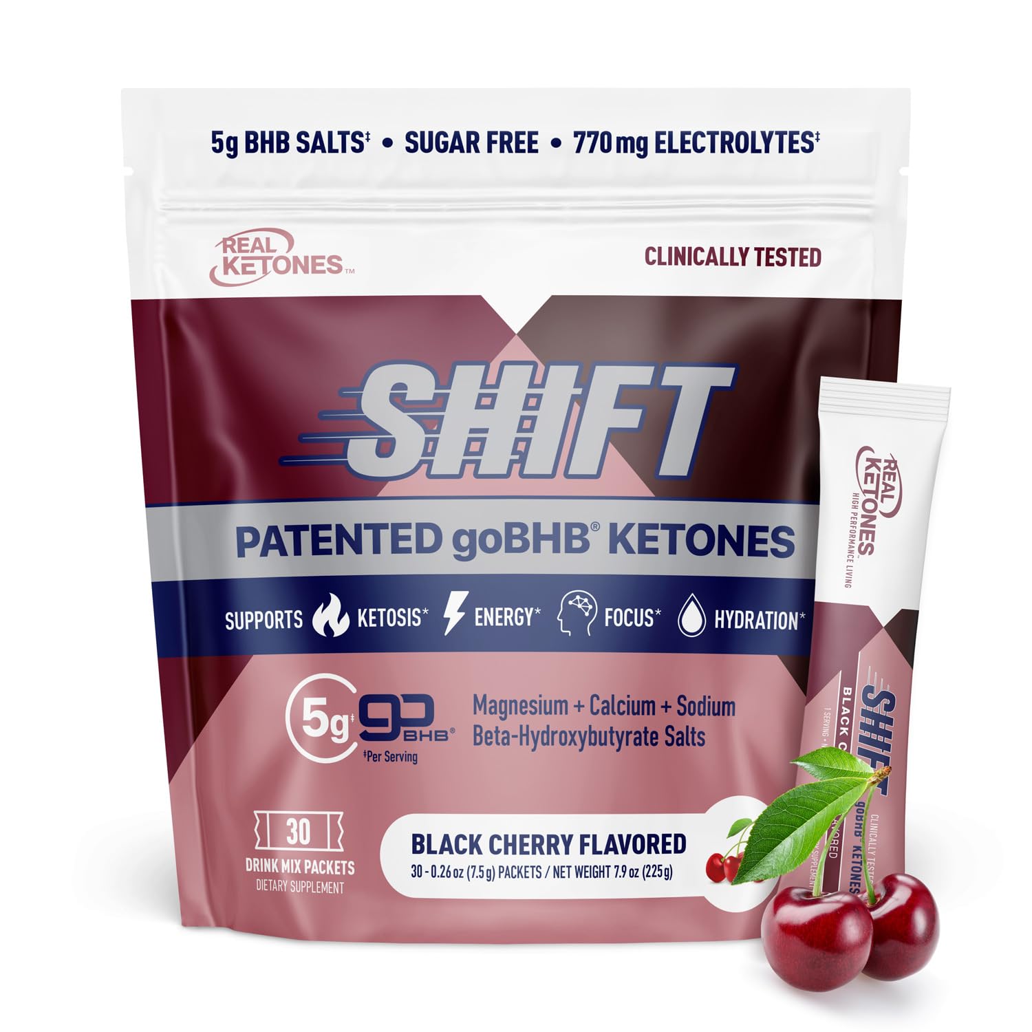 Real Ketones BHB Exogenous Ketones Energy Powder