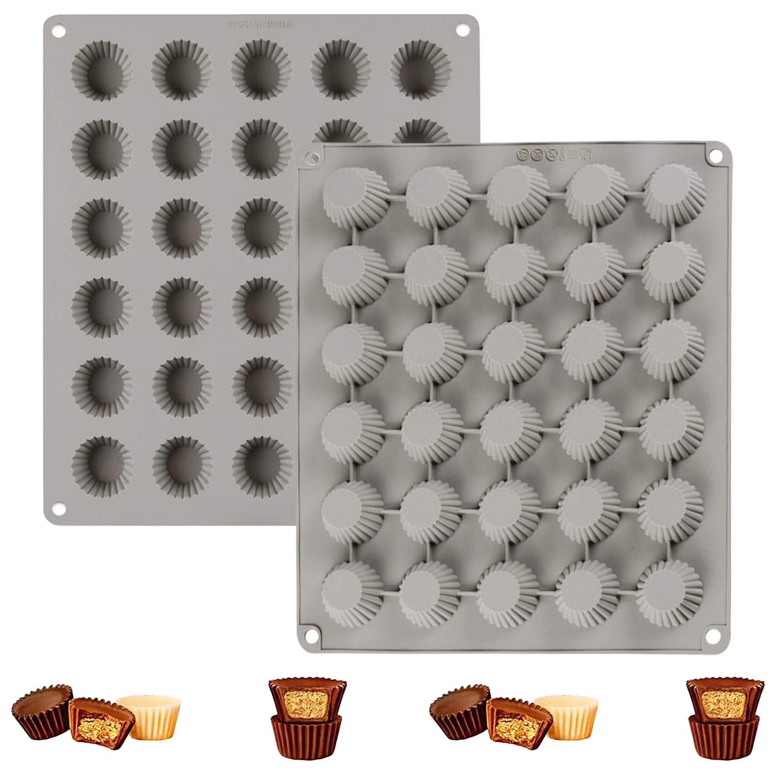 Silicone Peanut Butter Cups Molds