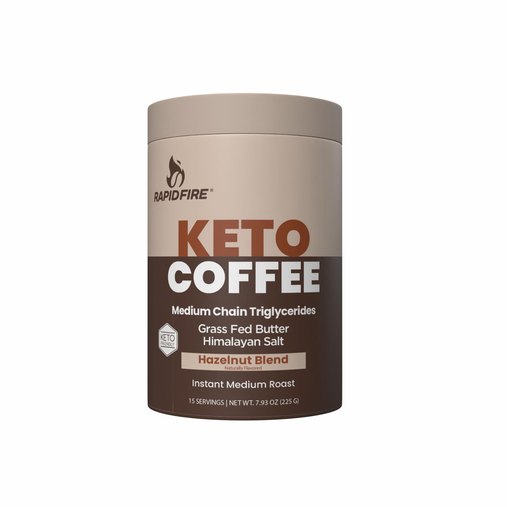 Rapidfire Keto Coffee Caramel Macchiato