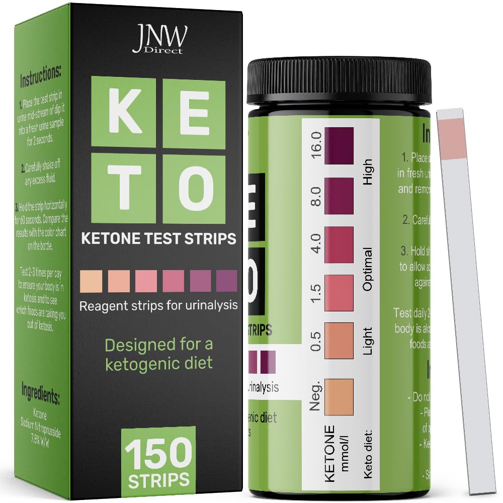Ketone Test Strips by JNW Direct