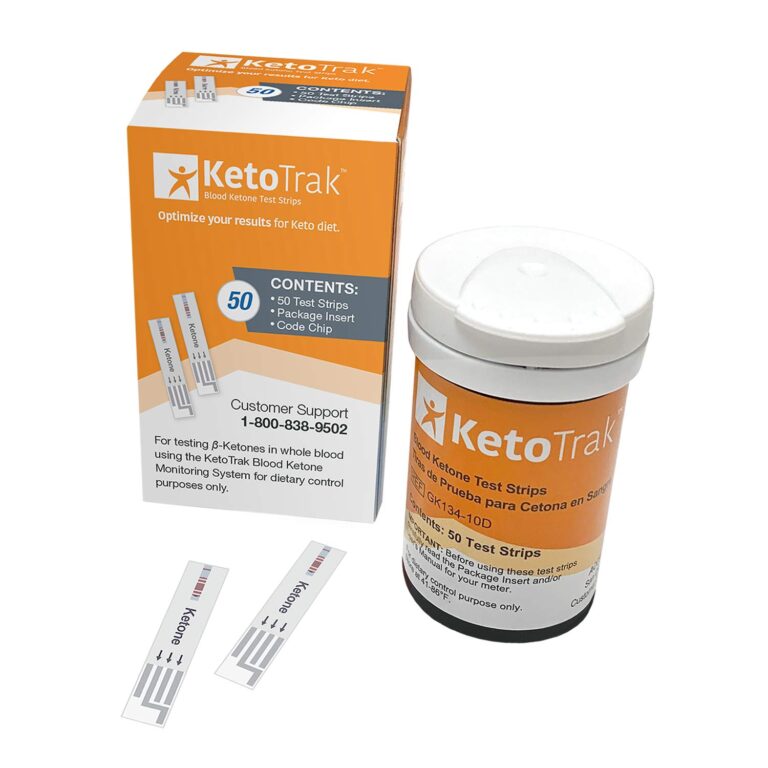 KetoTrak Blood Ketone Test Strips